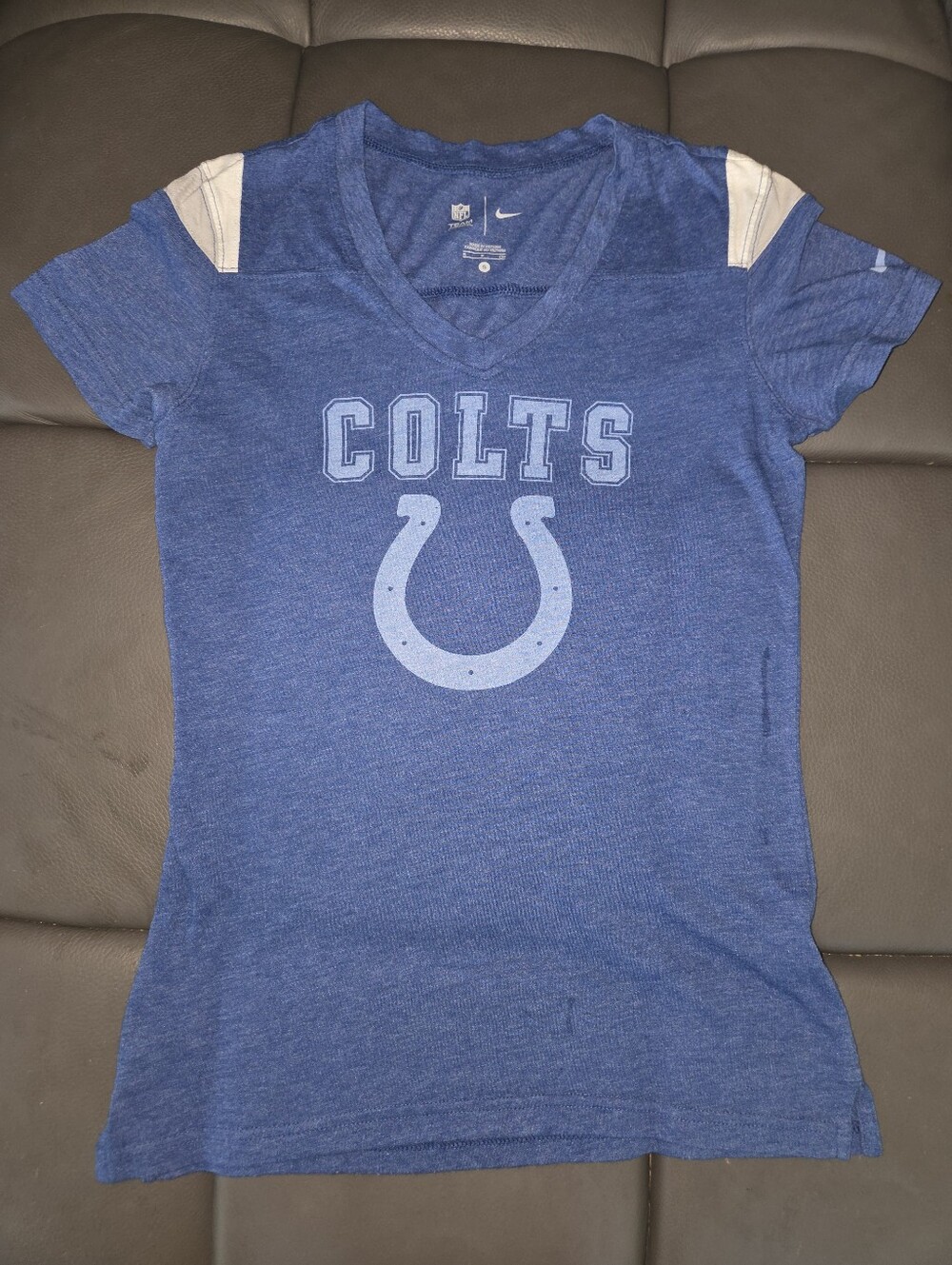 Indianapolis Colts ladies' Nike fitted v neck t shirt